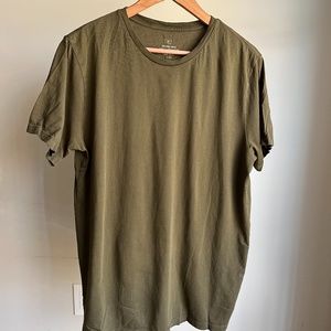 Save Khaki Supima Tee - Olive Green - Medium